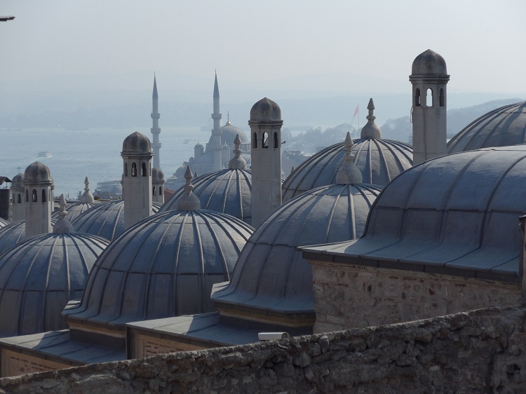 Über den Dächern Istanbuls.