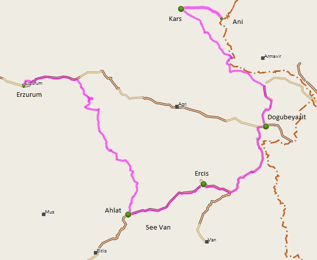 Route Türkei Teil 2